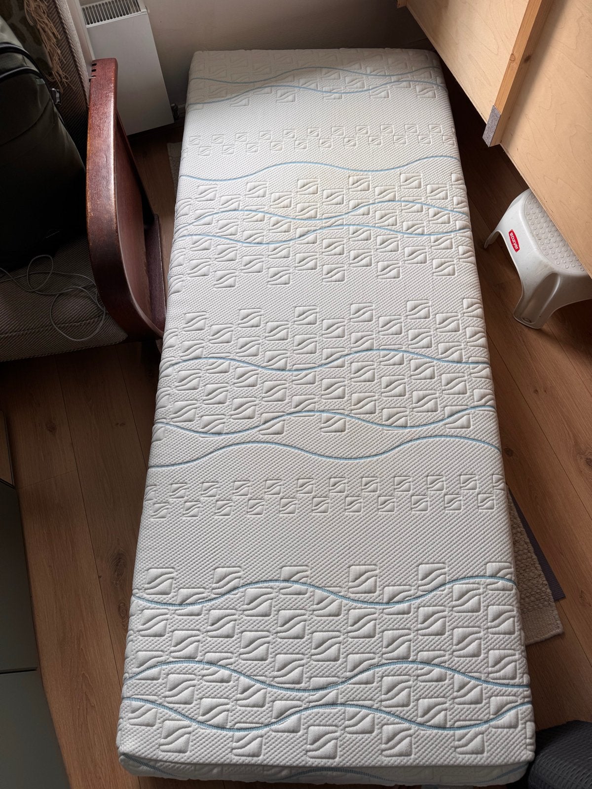 Mline Cool Motion Hybrid 7 matras 220x90cm, z.g.a.n., Ophalen, 90 cm, Eenpersoons, Zo goed als nieuw