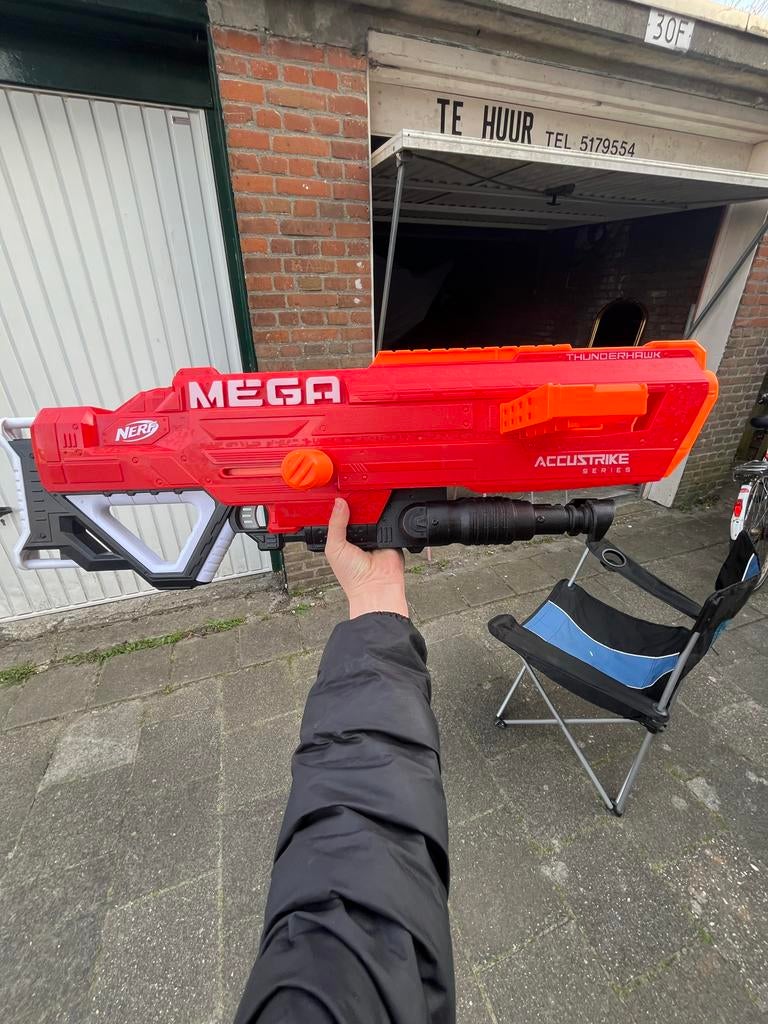 Nerf N-Strike Elite Mega Centurion - Zo goed als nieuw, Verzenden, Zo goed als nieuw, Jongen of Meisje
