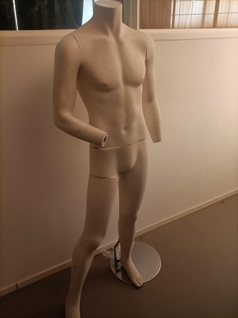 Paspoppen buste torso Wit en paar zwarte, Ophalen