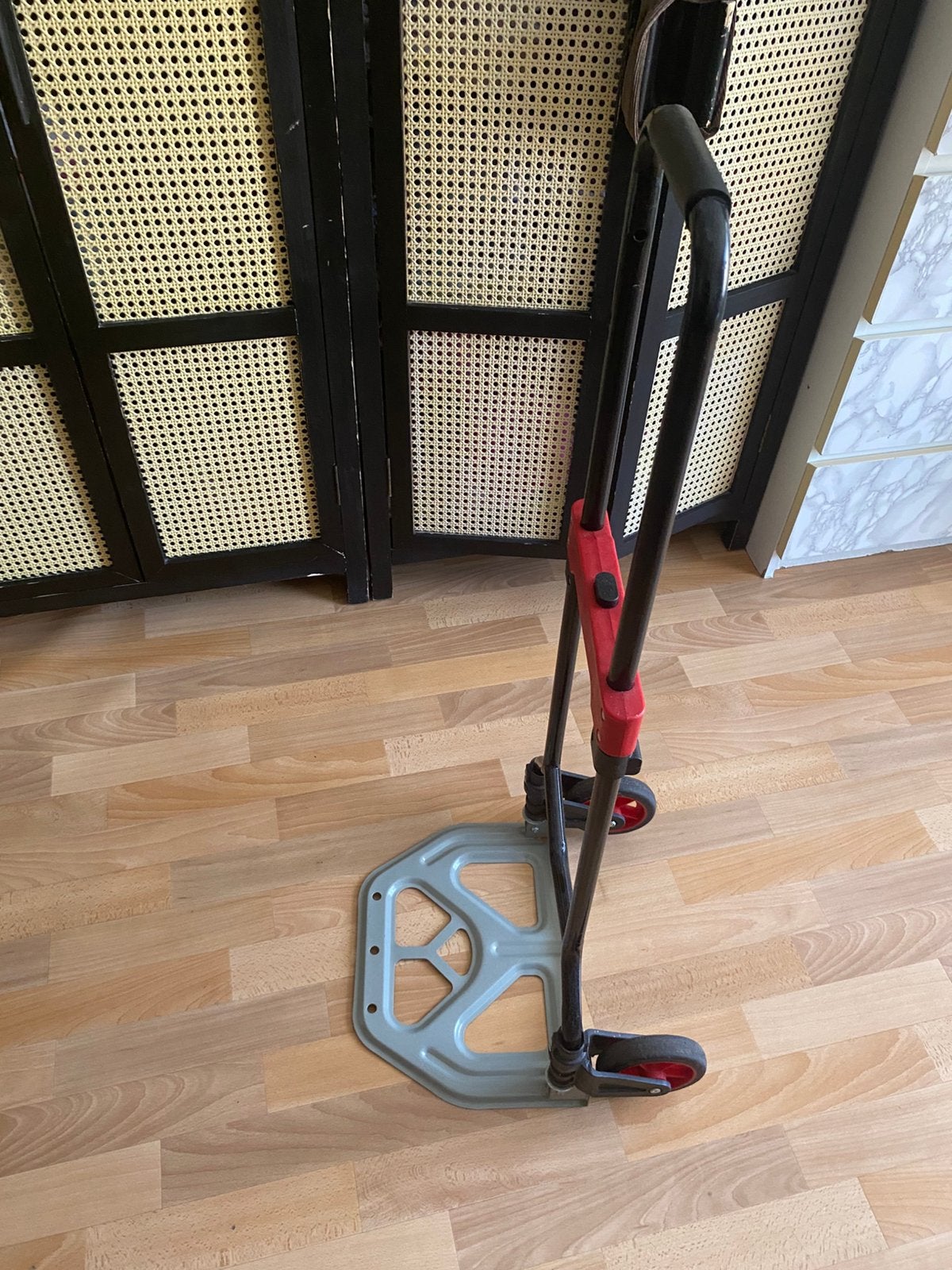Trolley, 100 liter of meer, Ophalen, Gebruikt, Transportkar