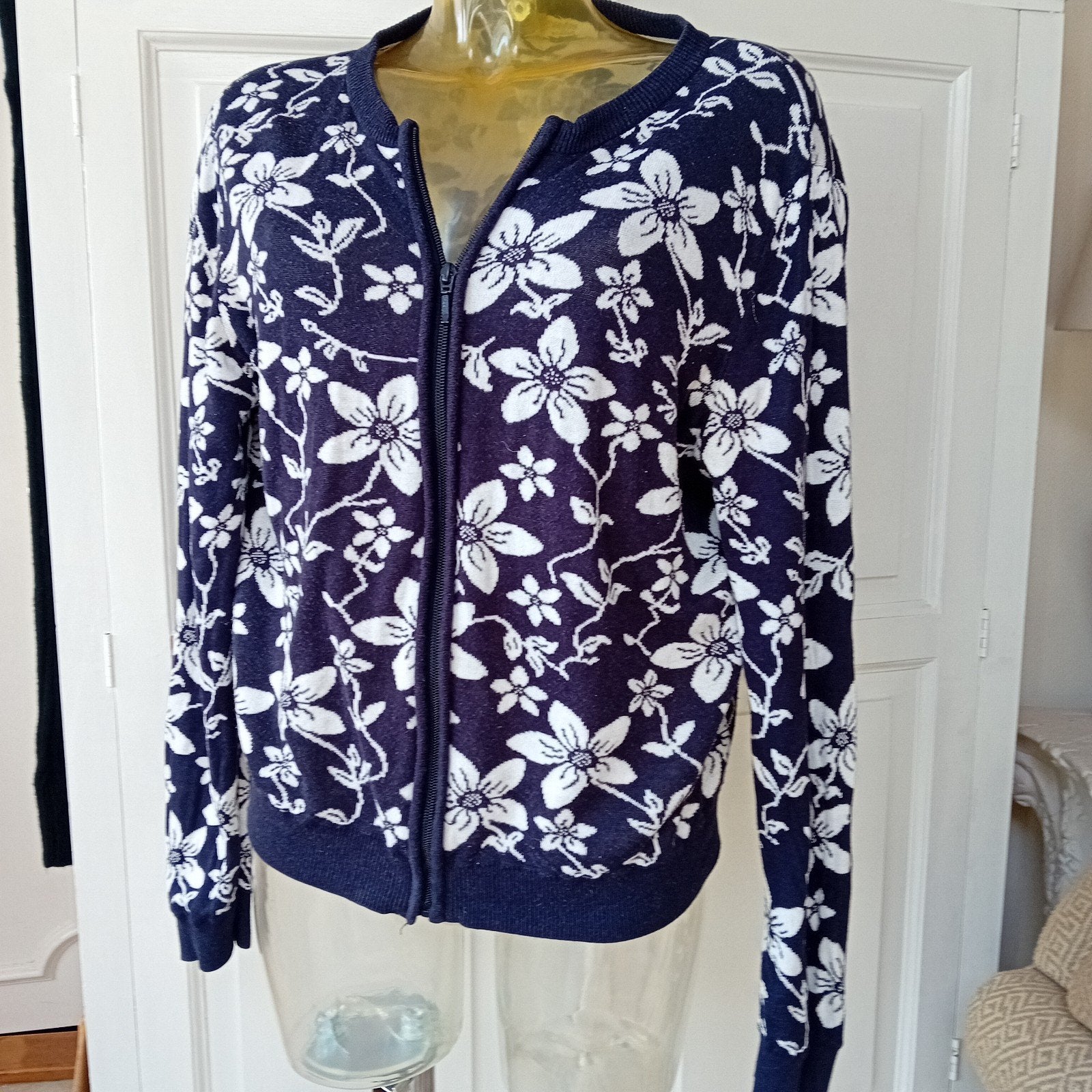 prachtig vest Peter Hahn 44, Blauw, Maat 42/44 (L), Ophalen of Verzenden, Zo goed als nieuw