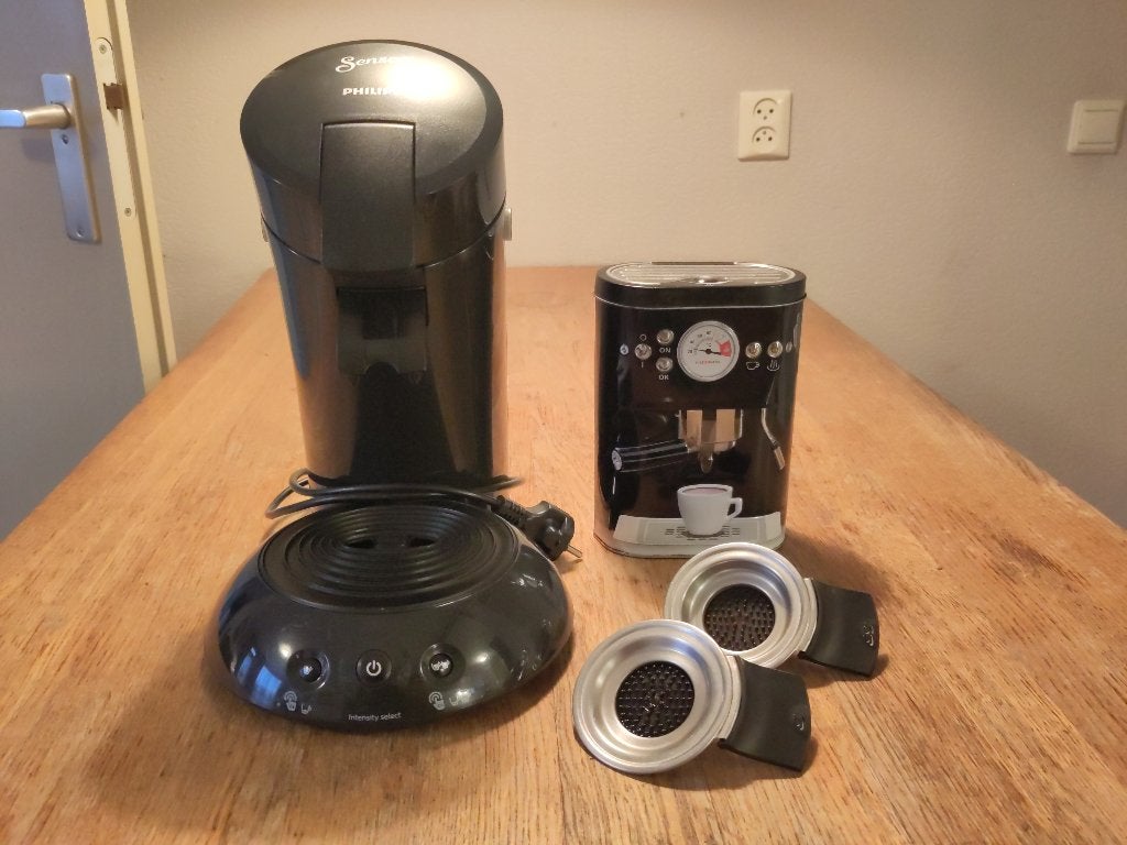 Philips Senseo Intensity Select HD6554/60/F, Witgoed en Apparatuur, Gebruikt, Koffiemachine, Ophalen of Verzenden, 2 tot 4 kopjes