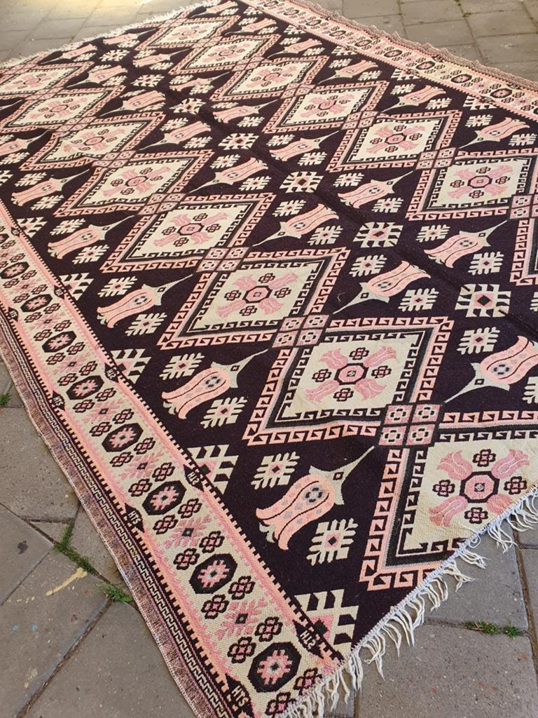 Perzisch tapijt Kelem 330x230 cm., Gebruikt, KELIM, 200 cm of meer, Ophalen of Verzenden