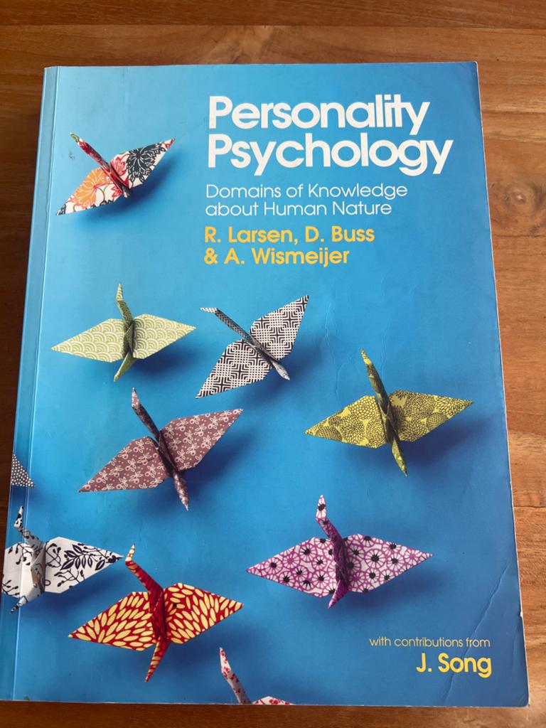 Personality Psychology - R. Larsen, D. Buss & A. Wismeijer, Ophalen of Verzenden, Gamma, Gelezen, WO