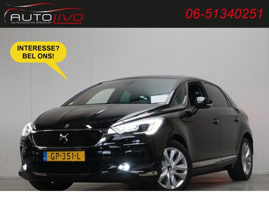 DS DS 5 2.0 BlueHDi Business Executive 150 PK! PANO LEER MAS, Auto's, DS, Voorwielaandrijving, 1512 kg, 4 cilinders, 150 pk
