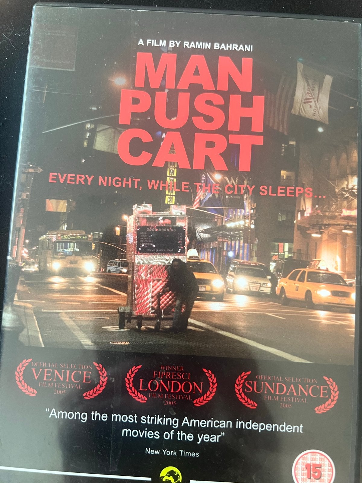 Man Push Cart DVD - Indie film over New Yorkse straatverkope, Engels, Vanaf 16 jaar, Nederlands, Overige genres