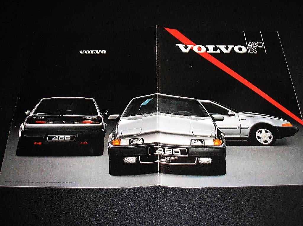 Volvo 480 ES, introductie, 1987, Boeken, Ophalen of Verzenden, Zo goed als nieuw, Volvo