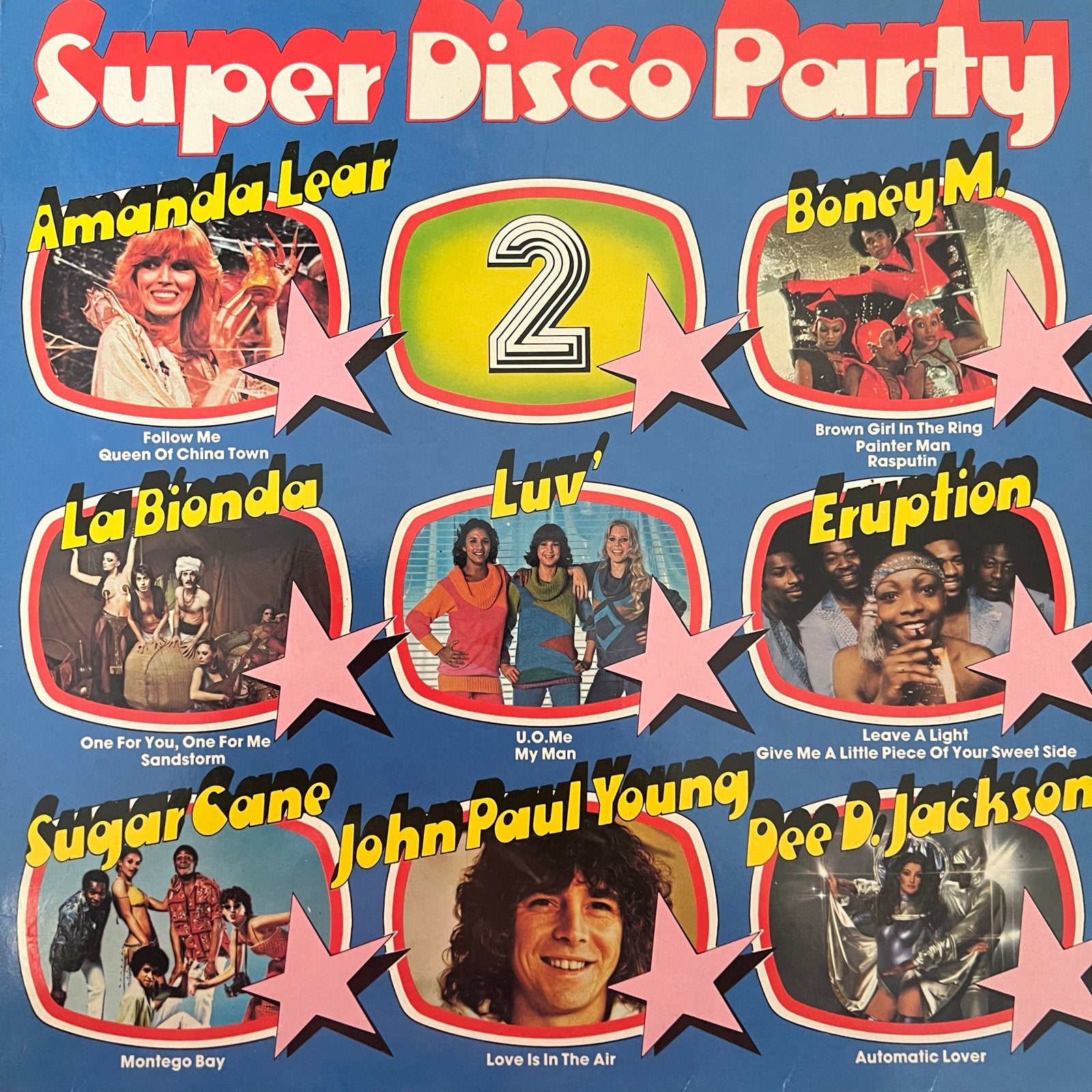 Super Disco Party 2 LP - Diverse Artiesten (1978), Cd's en Dvd's, Complilatie, Ophalen of Verzenden, Gebruikt, 12 inch