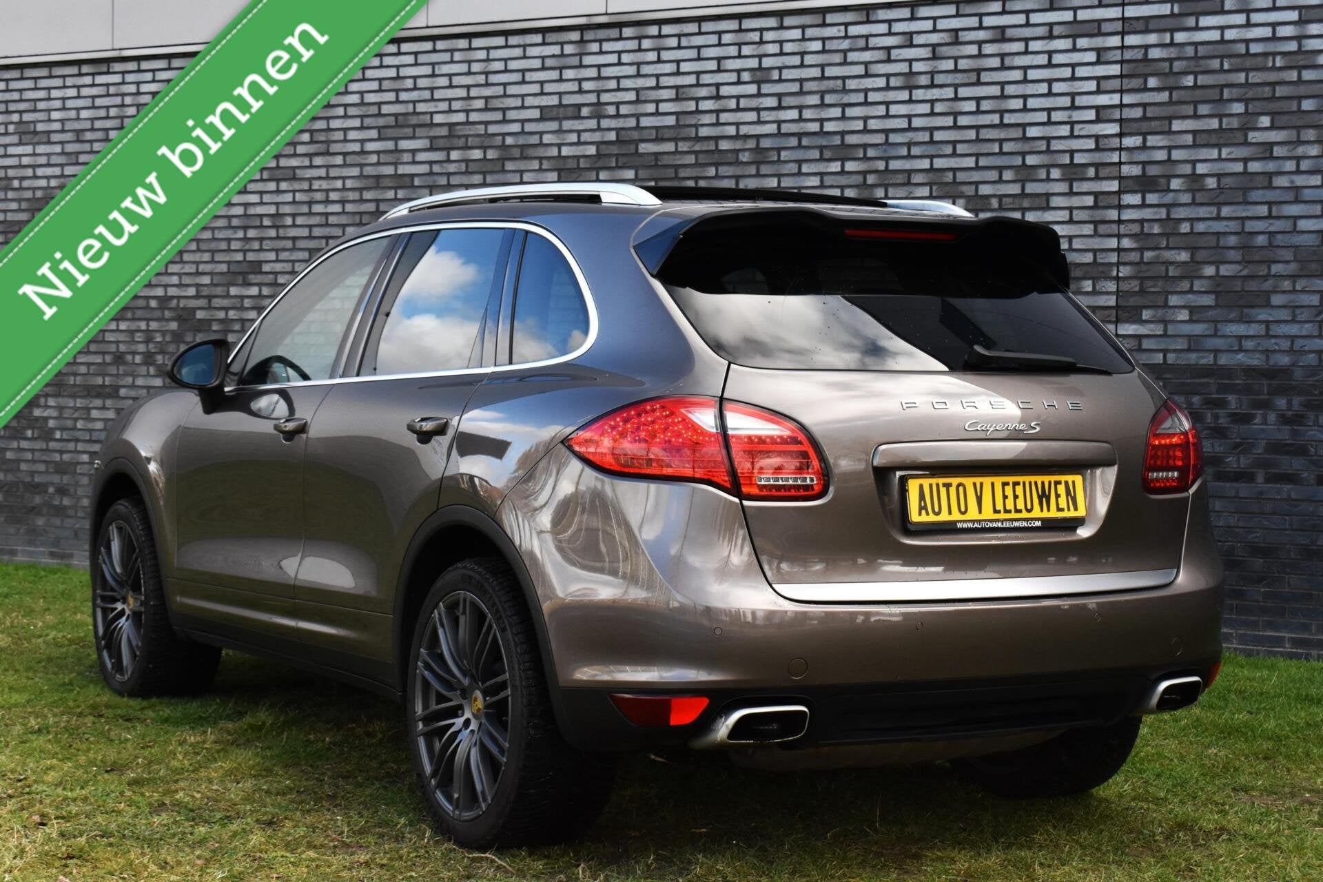 Porsche Cayenne 4.8 V8 S PANODAK/LEDER/XENON/NAVI/STOELVW/ET, Automaat, Gebruikt, 8 cilinders, Bluetooth