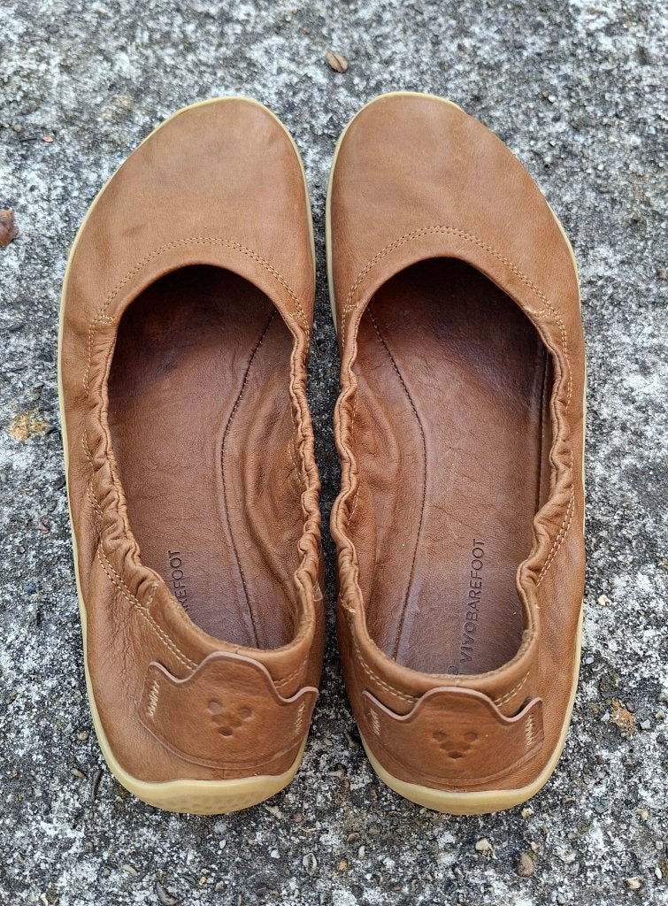 Vivobarefoot Primus Asana Yin Ballerina maat 42 barefoot, Kleding | Dames, Schoenen, Bruin, Vivobarefoot, Zo goed als nieuw, Ballerina's