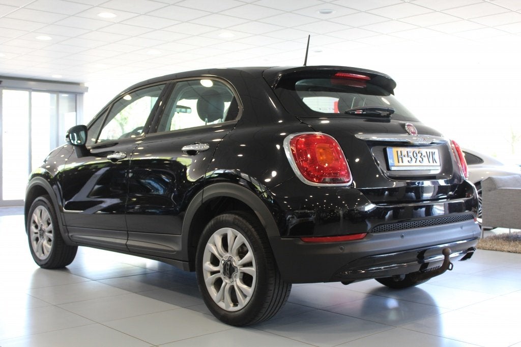 Fiat 500X 1.4 T M-Air Lounge/BLUETOOTH/CRUISE/TREKHAAK, Auto's, Fiat, Gebruikt, 4 cilinders, Zwart, 600 kg