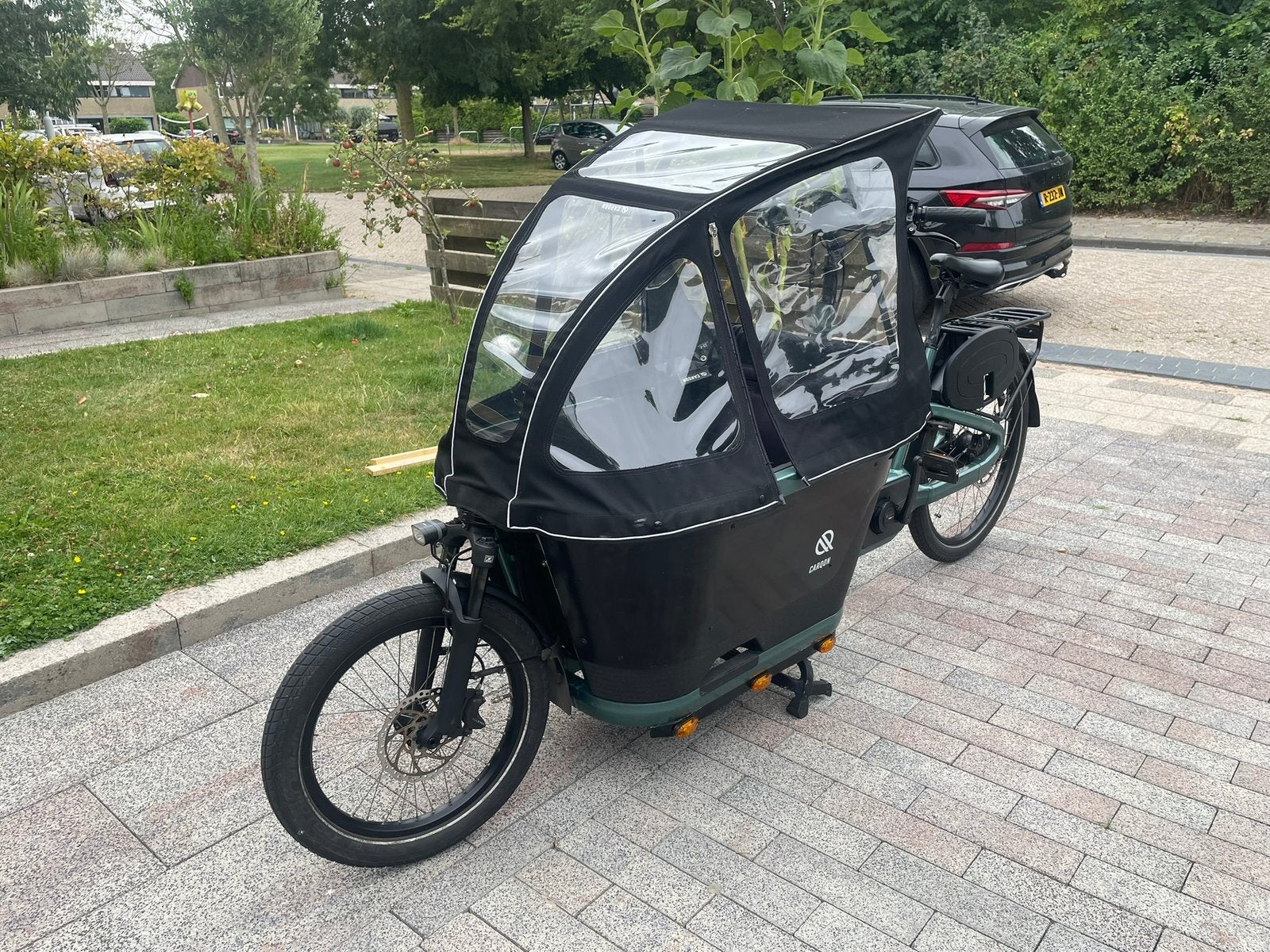 Carqon Cruise – Bosch CX 85Nm – 500Wh, Huif, Zo goed als nieuw, 2 kinderen, Schijfrem
