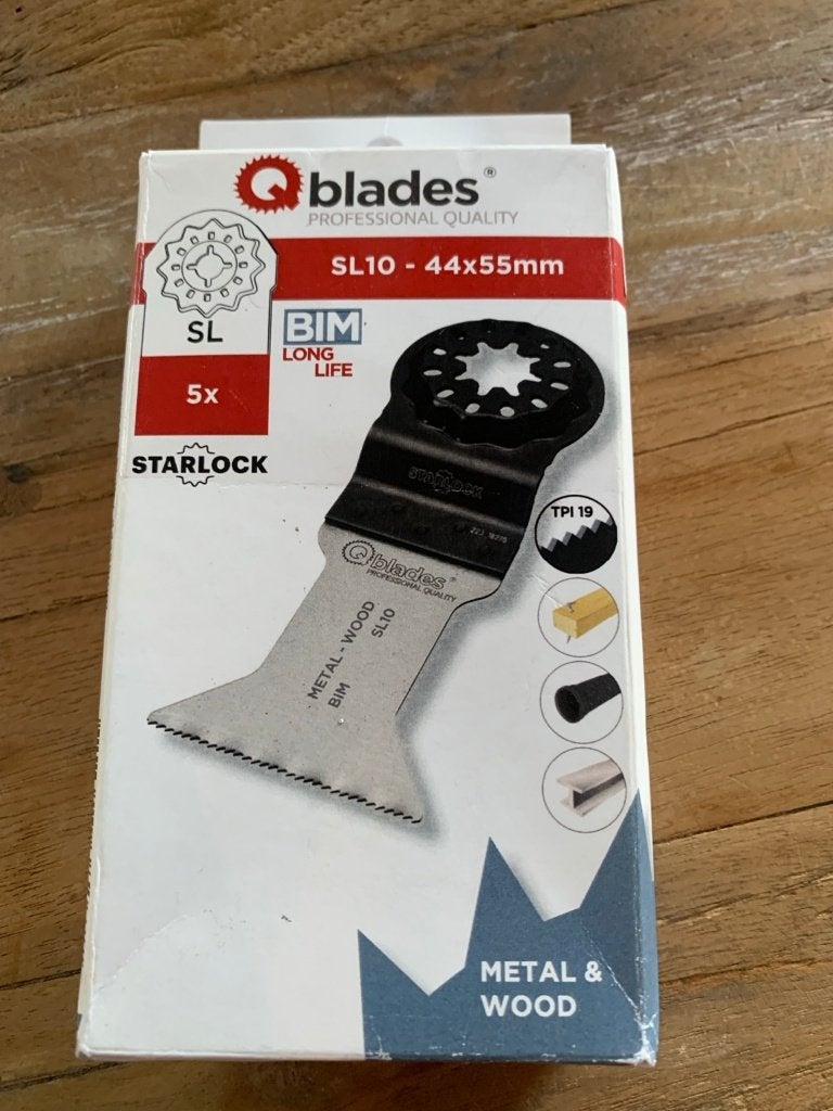 Qblades SL10 Starlock multitool 5 st voor Makita Bosch Fein, Info@qblades.nl, Nieuw, Ophalen of Verzenden, Qblades / DG Europe B.V.