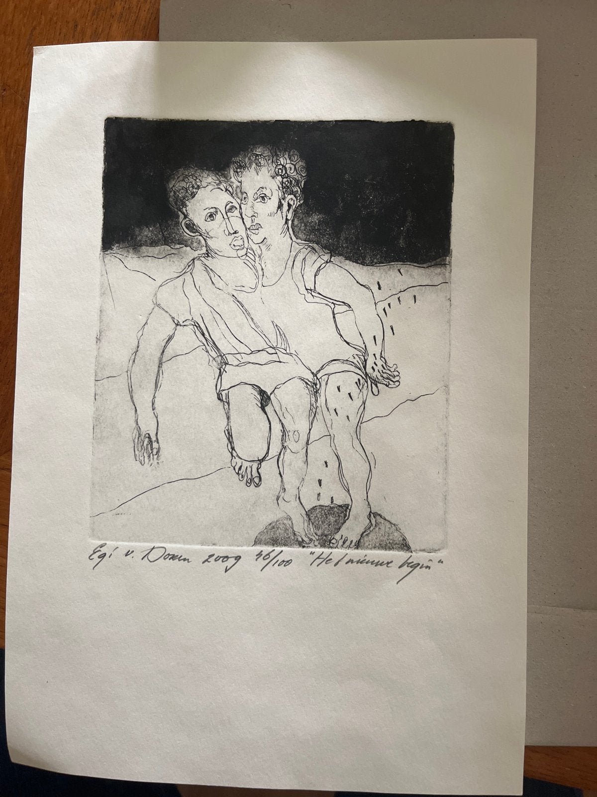 Ets van Egli v. Down, 2009, 'Het nieuwe begin', 2000 tot heden, Dagelijks leven, Ophalen of Verzenden, Genummerd
