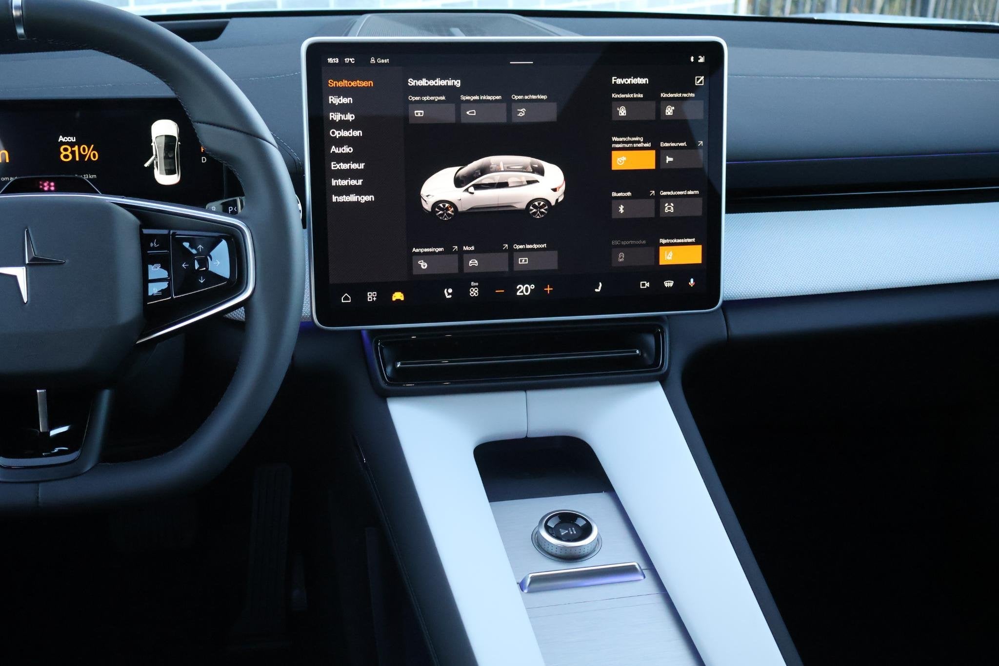 Polestar 4 Long Range Single motor 100 kWh Pilot | Plus | |, Auto's, Polestar, Achterwielaandrijving, Polestar 4, 100 kWh, Blauw