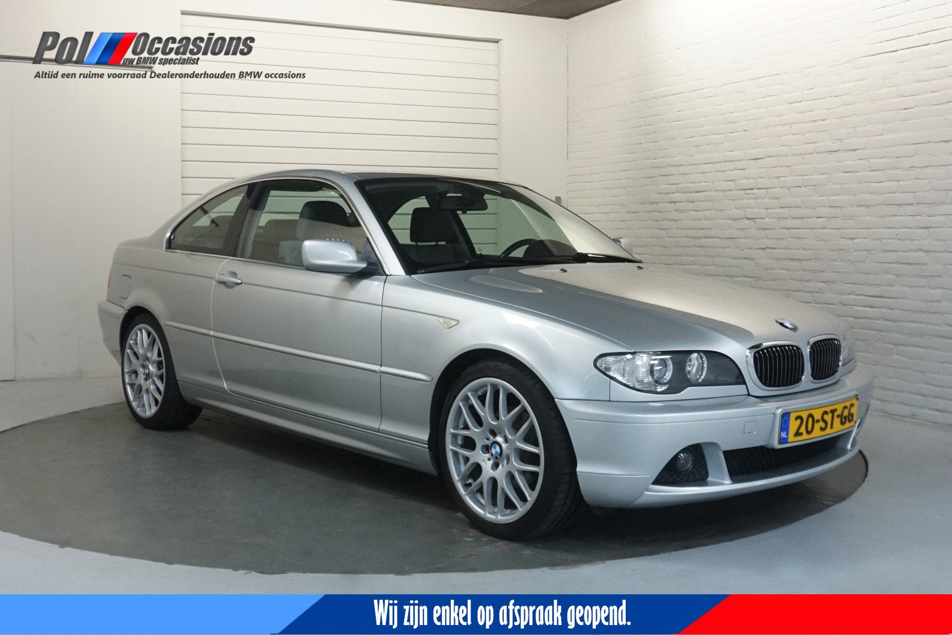 BMW 3 Serie Coupe 320Ci Automaat | Youngtimer | NL Auto | 6, Gebruikt, Grijs, 1600 kg, 6 cilinders