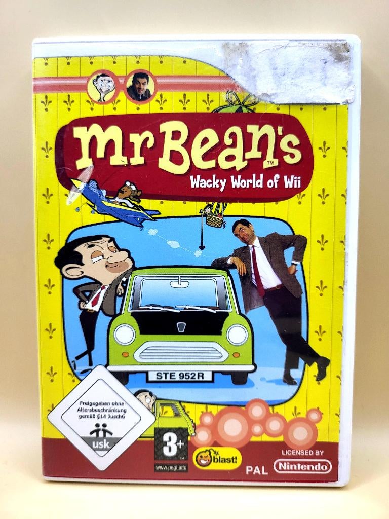 Mr. Bean's Wacky World of Wii - Nintendo Wii, Nintendo support, Eén computer, Ophalen of Verzenden, Zo goed als nieuw