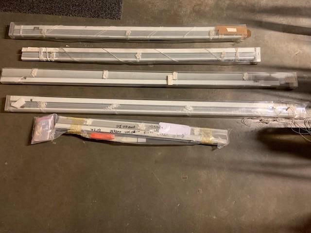 Aluminium jaloezieën witte, Ophalen of Verzenden, Nieuw, 100 tot 150 cm, 150 tot 200 cm