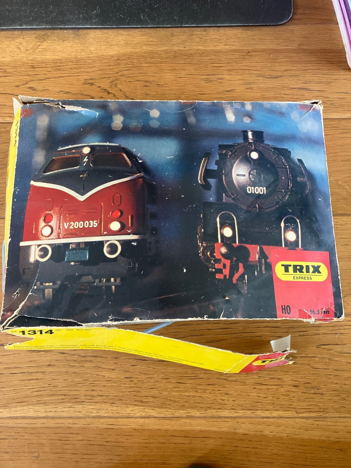 Trix Express H0 Treinset met Locomotief en Wagons, Gelijkstroom, Trix, Ophalen of Verzenden, Analoog