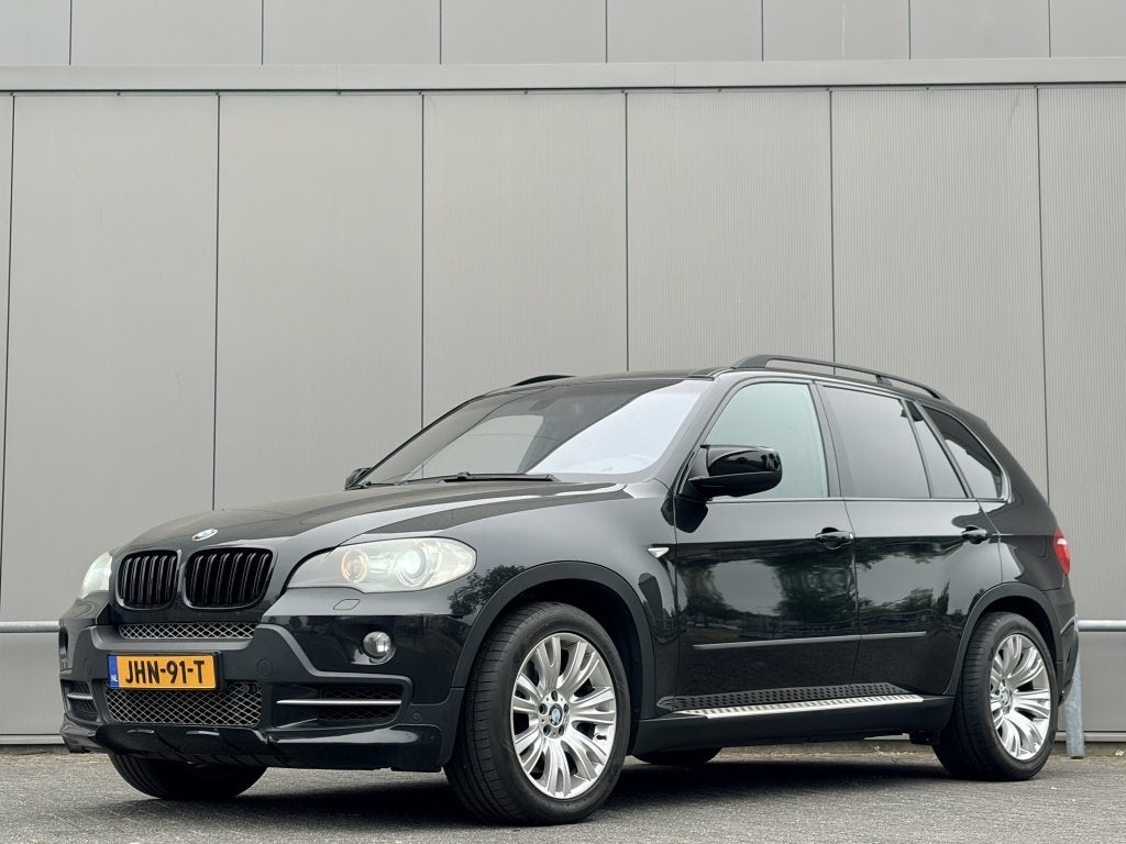 BMW X5 xDrive48i High Exec.- Handel/Export - airco - leder -, Gebruikt, Zwart, Leder, Vierwielaandrijving