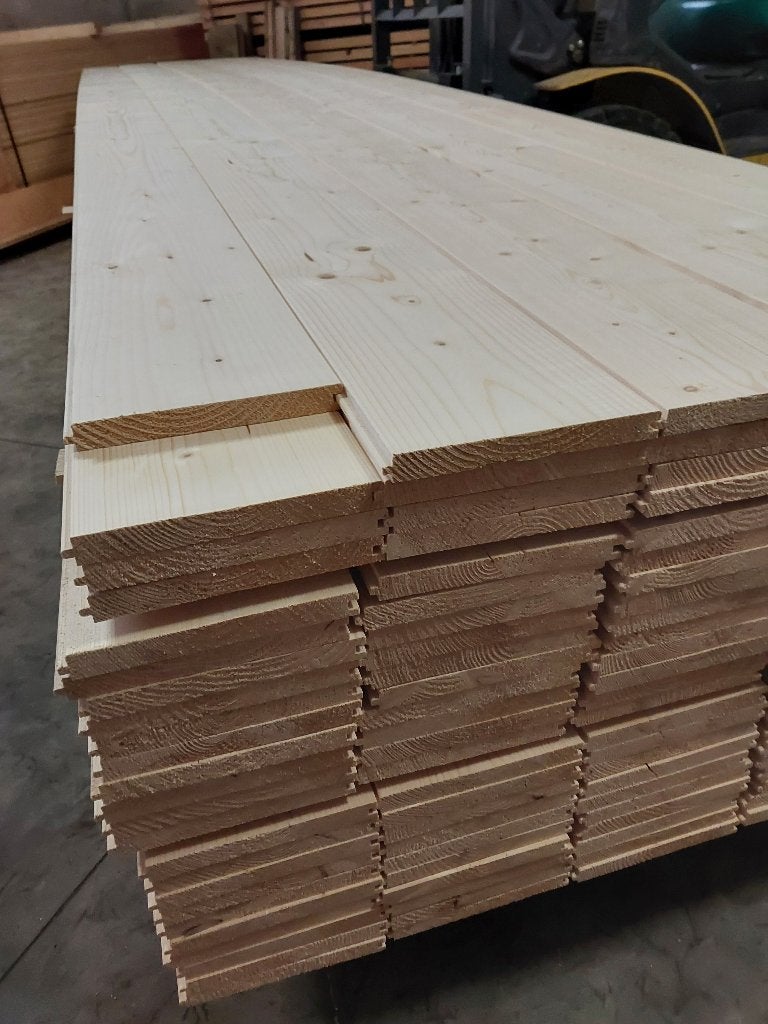 vuren vloerplanken 20mm dik 185mm breed netto lang 5,10m, Doe-het-zelf en Verbouw, Ophalen, Nieuw, 10 m² of meer, 10 tot 30 cm