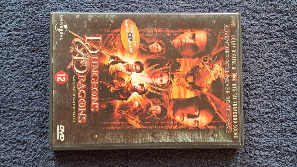 Dungeons & Dragons "Jeremy Irons", Cd's en Dvd's, Alle leeftijden, Ophalen of Verzenden, Zo goed als nieuw