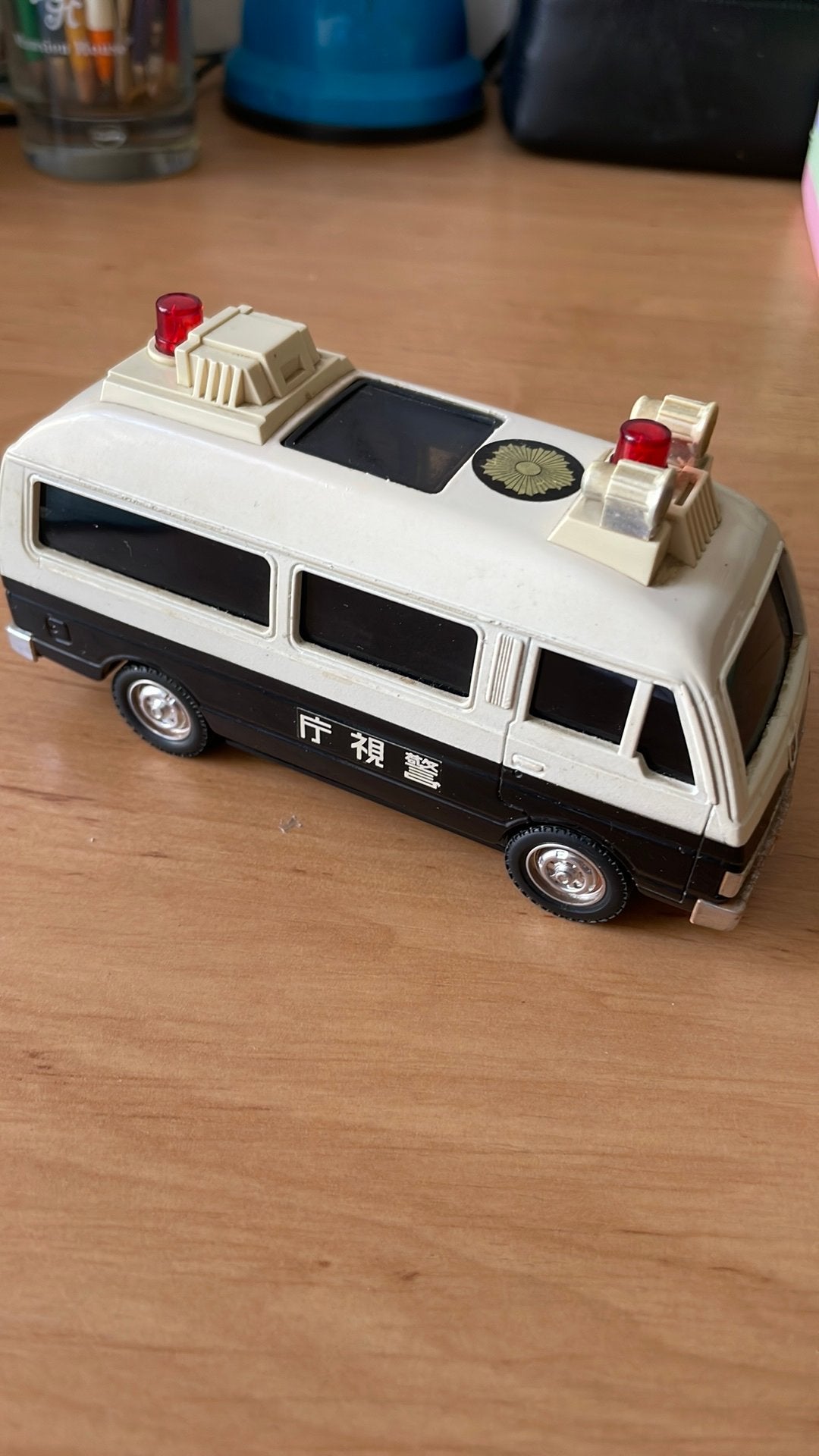 Politie Bus Japan Nissan caravan, Ophalen of Verzenden, Zo goed als nieuw, Auto, Overige merken