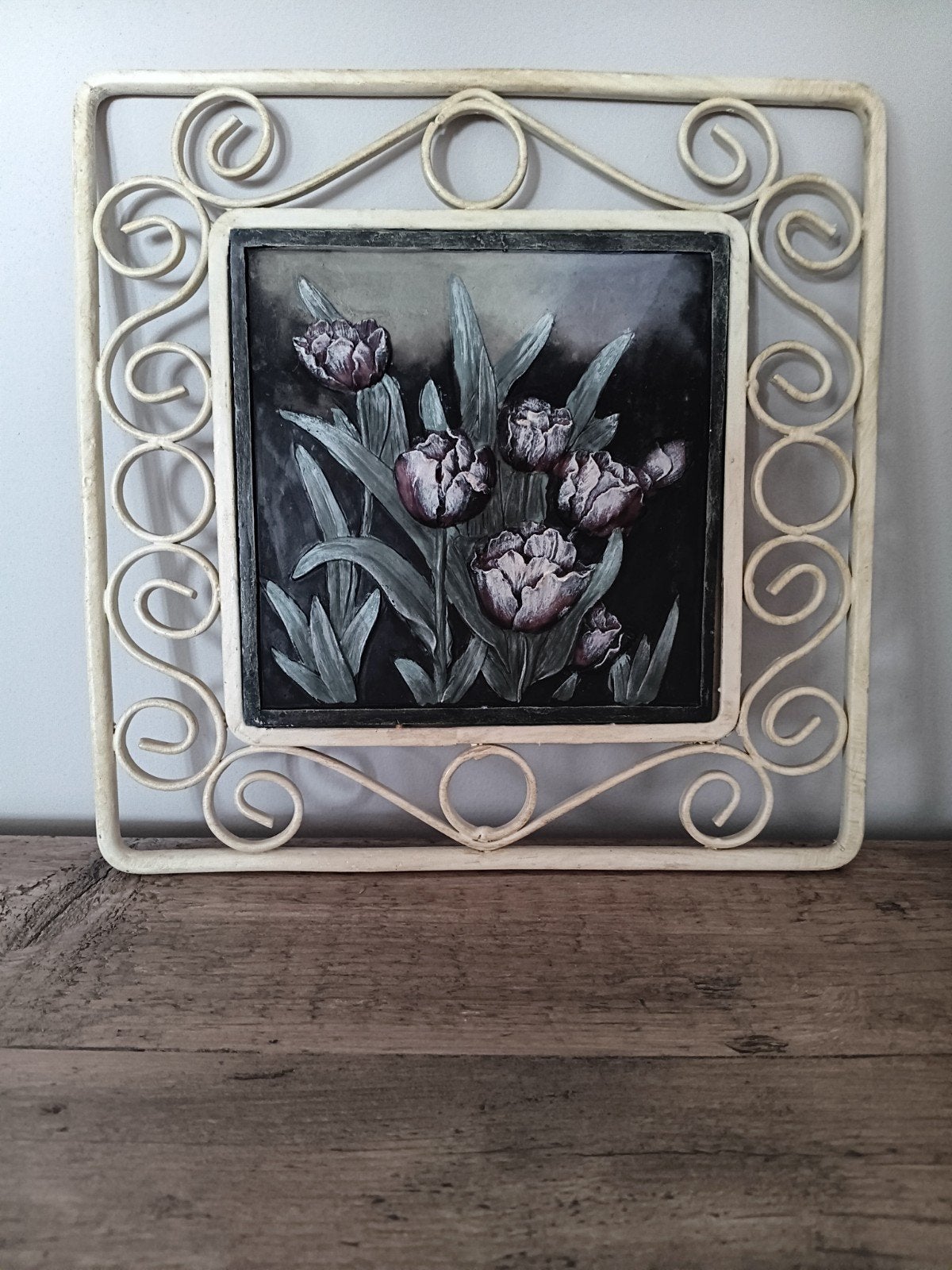 Brocante wandpaneel, Ophalen of Verzenden