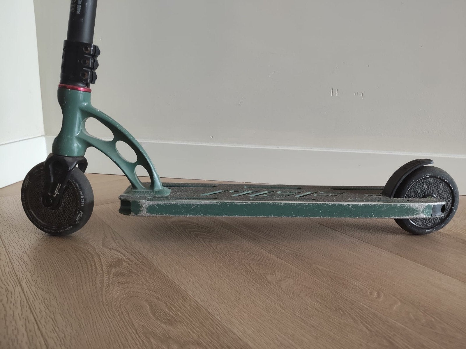 madd gear stuntstep groen, Ophalen of Verzenden, Gebruikt, Gewone step