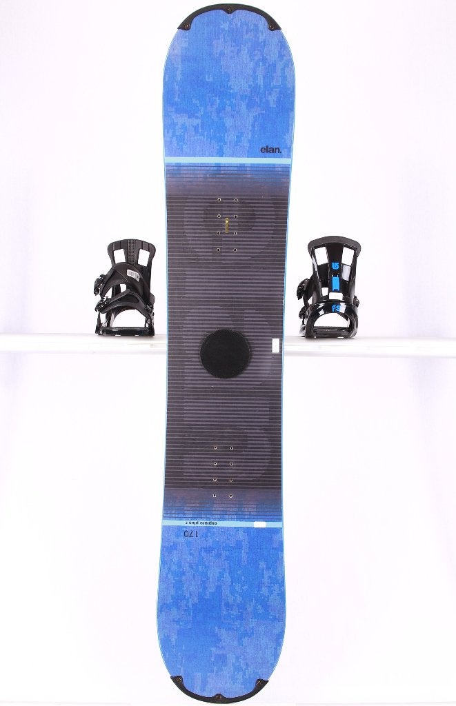 165 170 snowboard ELAN EXPLORE PLUS R, dark blue/black, Overige merken, 160 tot 180 cm, Gebruikt, Verzenden