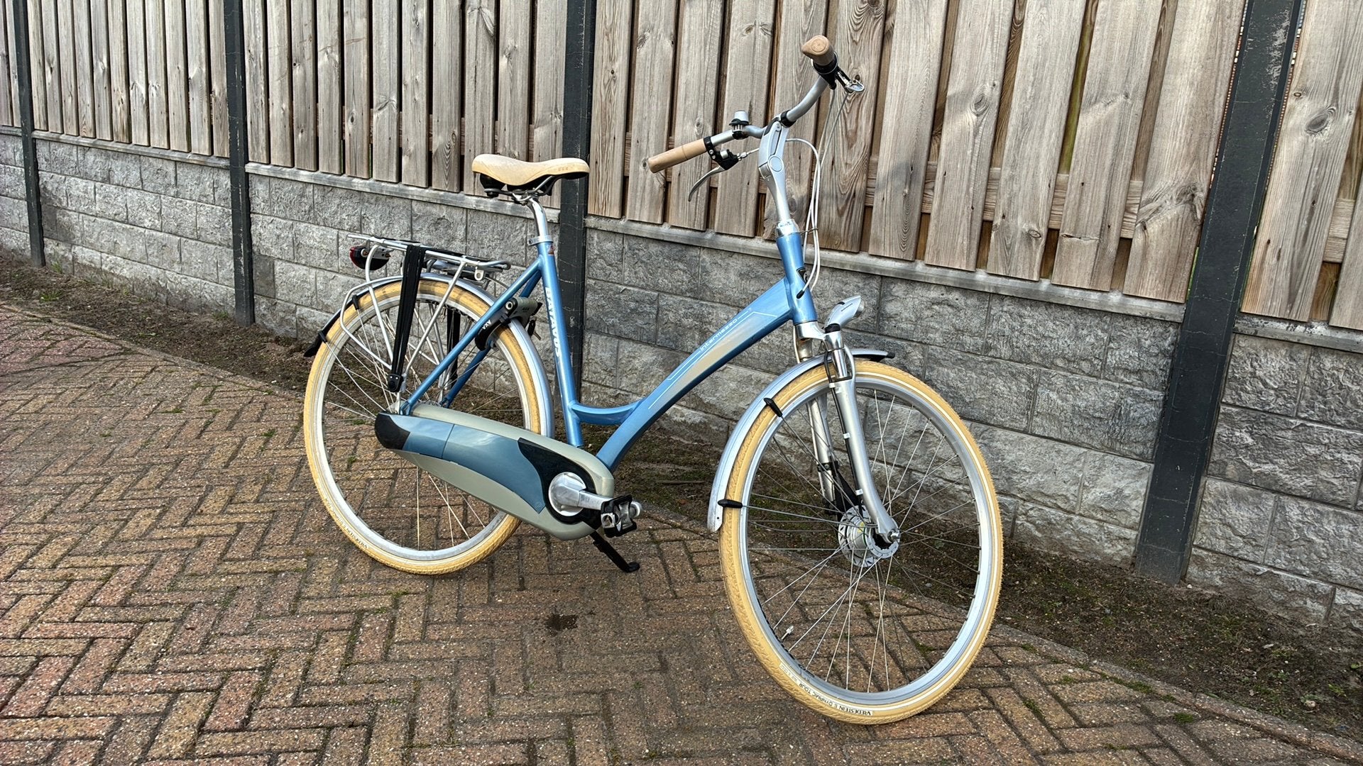 Batavus intermezzo 57cm zgan blauw 7 versn, Fietsen en Brommers, Fietsen | Dames | Damesfietsen, Ophalen, Versnellingen, Batavus