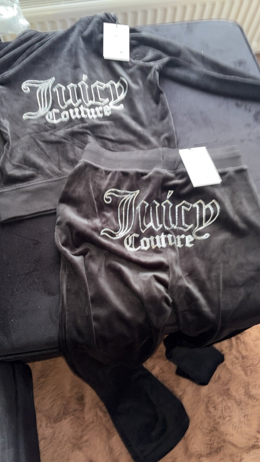 Nieuwe Juicy couture pak maat s, Ophalen of Verzenden, Zo goed als nieuw, Maat 38/40 (M), Zwart