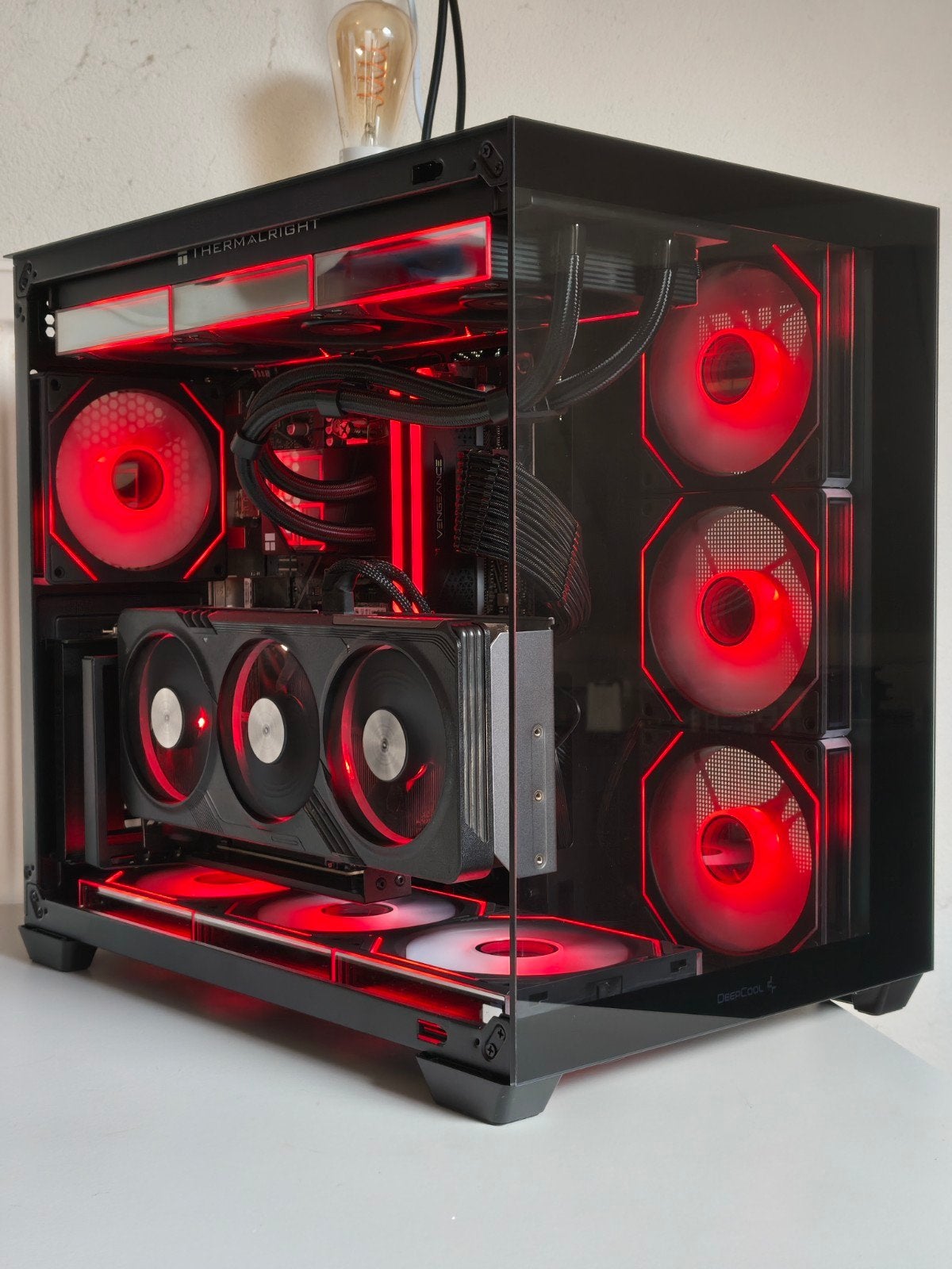 Gaming PC – Ryzen 7 5700 / RTX 4070 / 64GB DDR4 RGB / 1,2TB, 6-core, Nieuw, AMD Ryzen 5, Ophalen of Verzenden