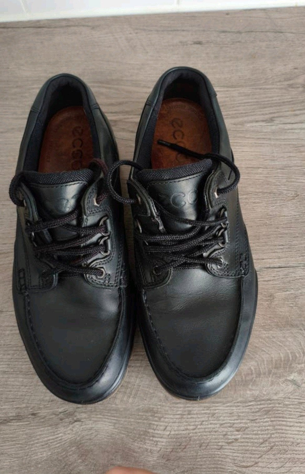 ECCO Track Gore-Tex Veterschoenen - Maat 43, ECCO, Zwart, Ophalen of Verzenden, Zo goed als nieuw