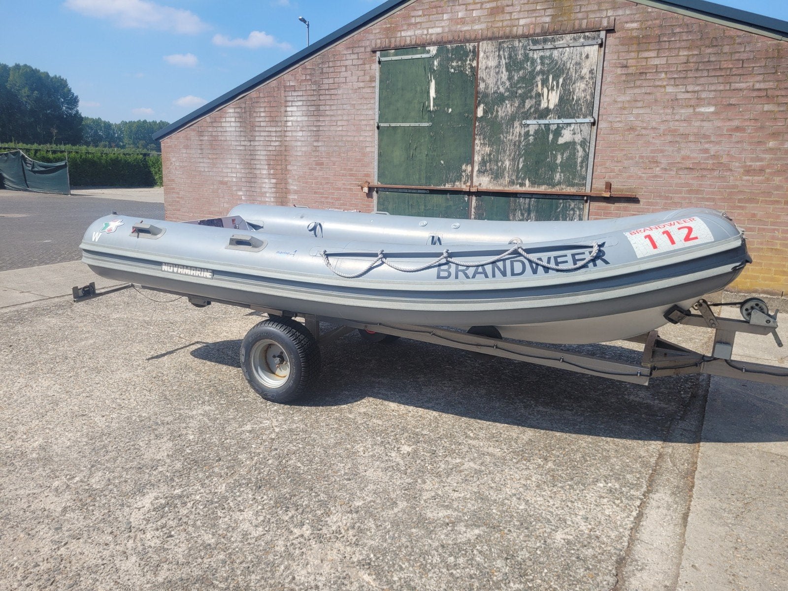 novamarine rh 460 ribboot, Watersport en Boten, Ophalen, Gebruikt