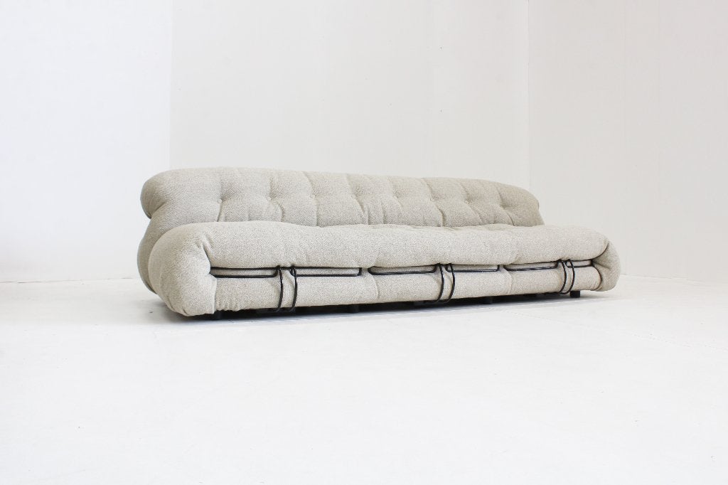 Soriana 3-zits sofa van Afra & Tobia Scarpa voor Cassina, Ophalen, Gebruikt, Design, Driepersoons