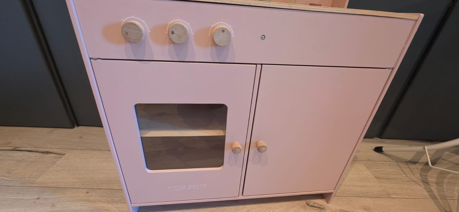Complete houten speelgoedkeuken van Little Dutch + ac, Kinderen en Baby's, Ophalen, Zo goed als nieuw, Meubelstuk of Keukentje