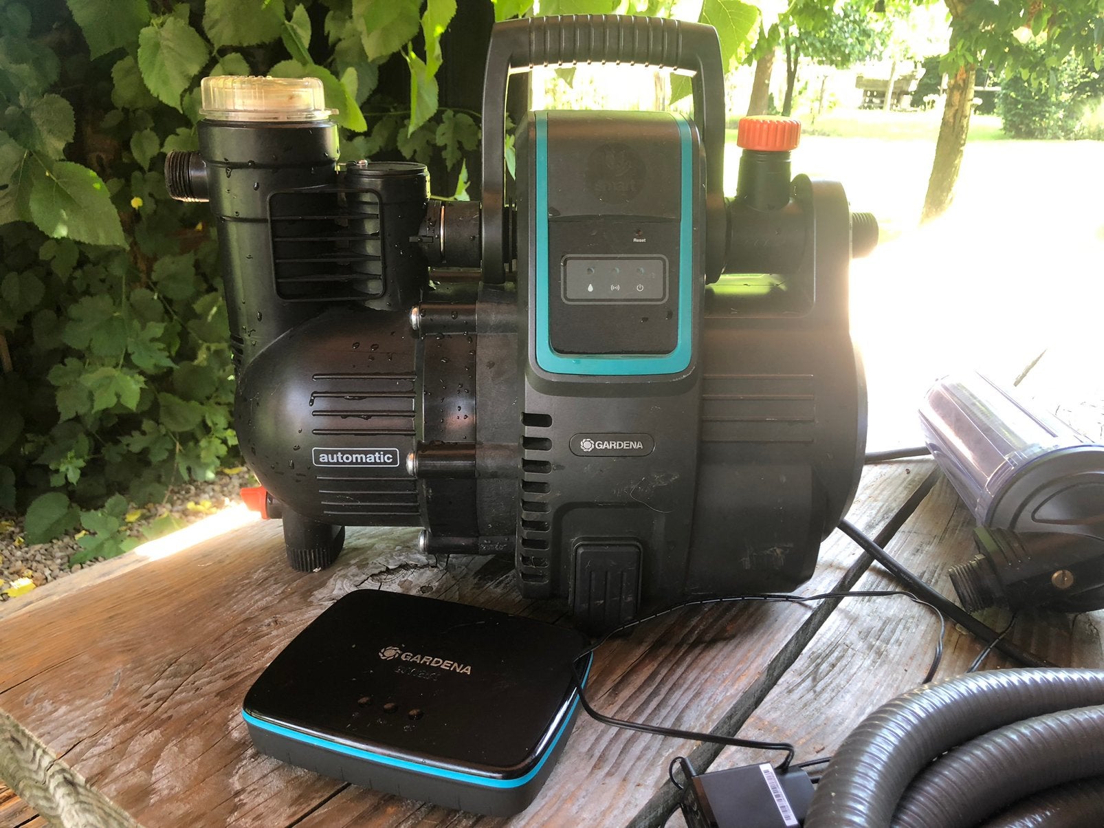 Gardena automatic hydrofoor waterpomp plus gateway, Ophalen, Zo goed als nieuw