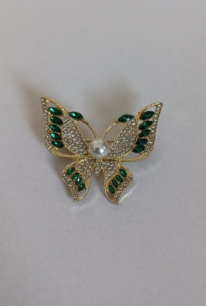 Vlinder broche, Overige materialen, 4 tot 7 cm, Overige kleuren, Nieuw
