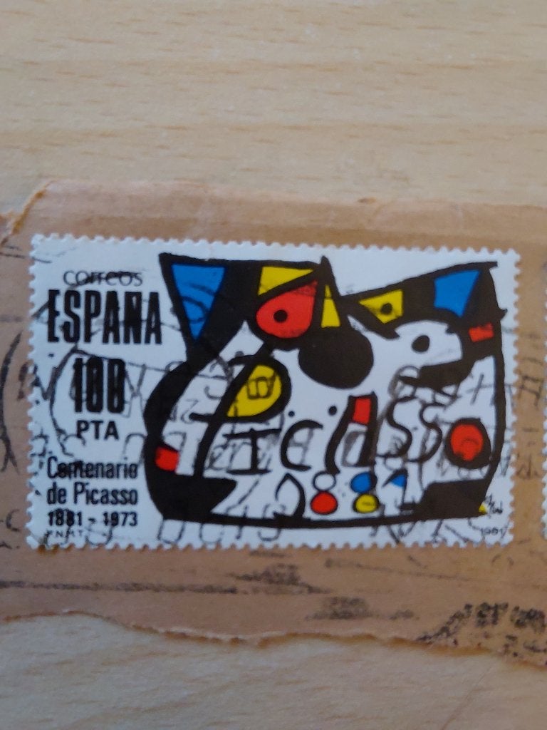 Spanje 1981 kunst Pablo Picasso, Verzenden, Gestempeld