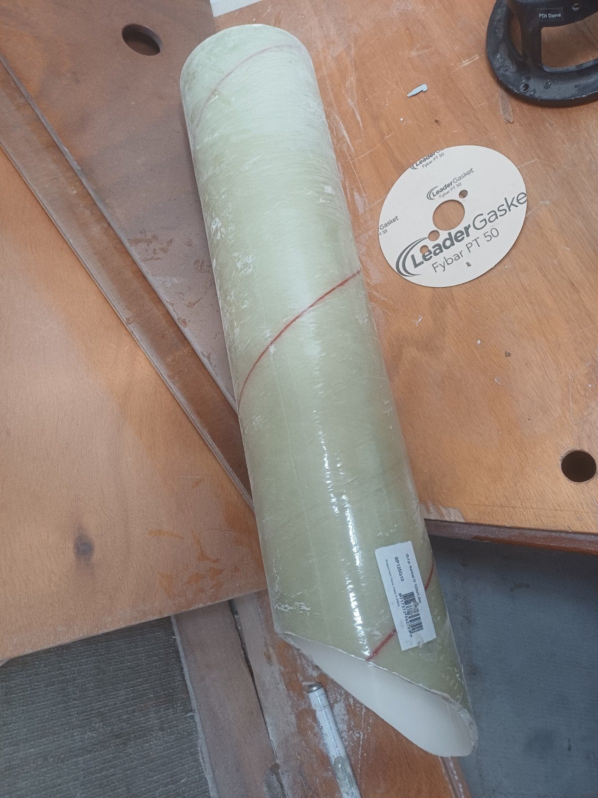 Boegschroeftunnel Polyester 125mm - 60cm - Vetus, Ophalen of Verzenden, Nieuw, Ankeren en Afmeren, Zeilboot of Motorboot