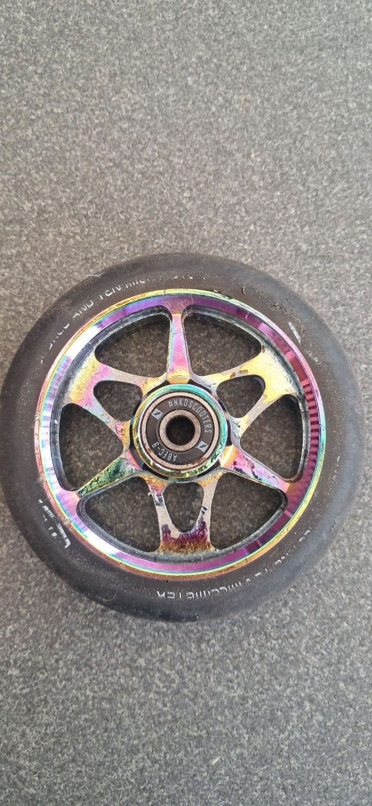 2 Stunt Step Wielen 110MM - NKD Scooters, Fietsen en Brommers, Ophalen of Verzenden, Gebruikt, Overige typen, NKD Scooters