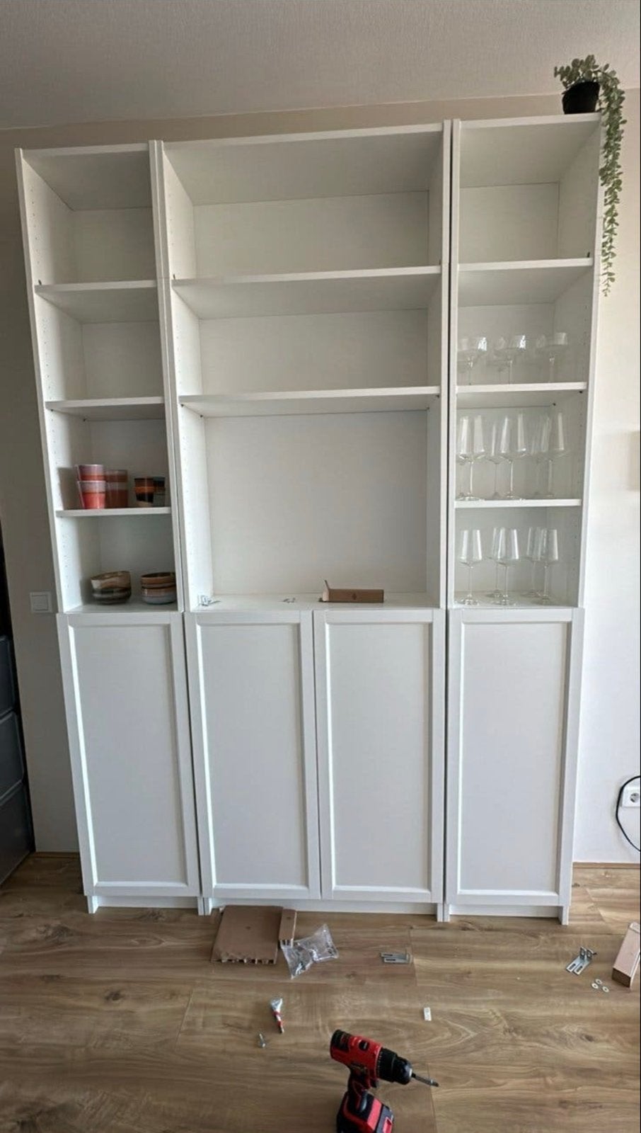 Witte billy IKEA kast - Zo goed als nieuw, Ophalen, 200 cm of meer, 150 tot 200 cm, Zo goed als nieuw