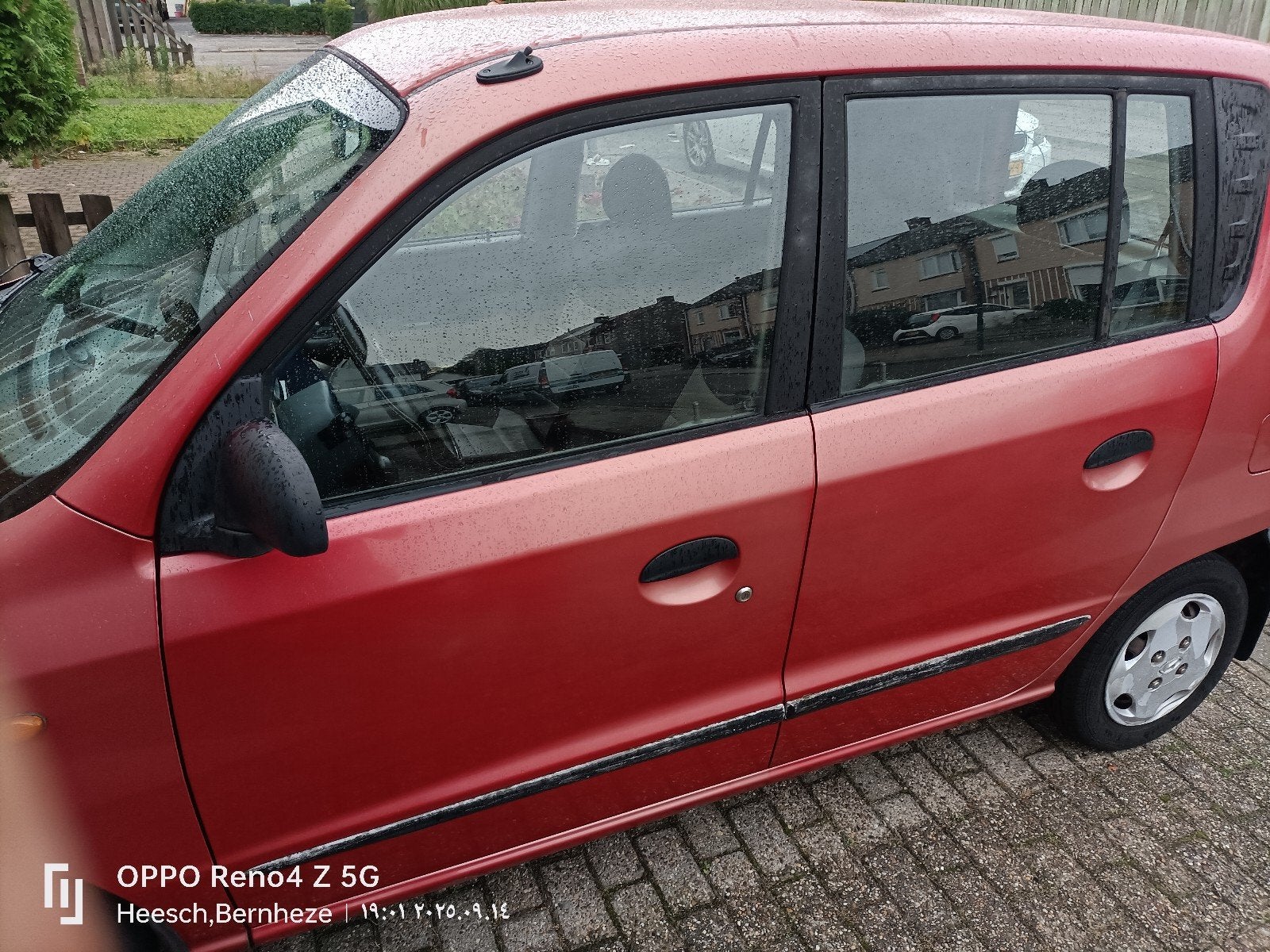 Hyundai Atos 1.0 I GLS PS AUT 1999 Rood, Auto's, 54 pk, 4 cilinders, 400 kg, Atos