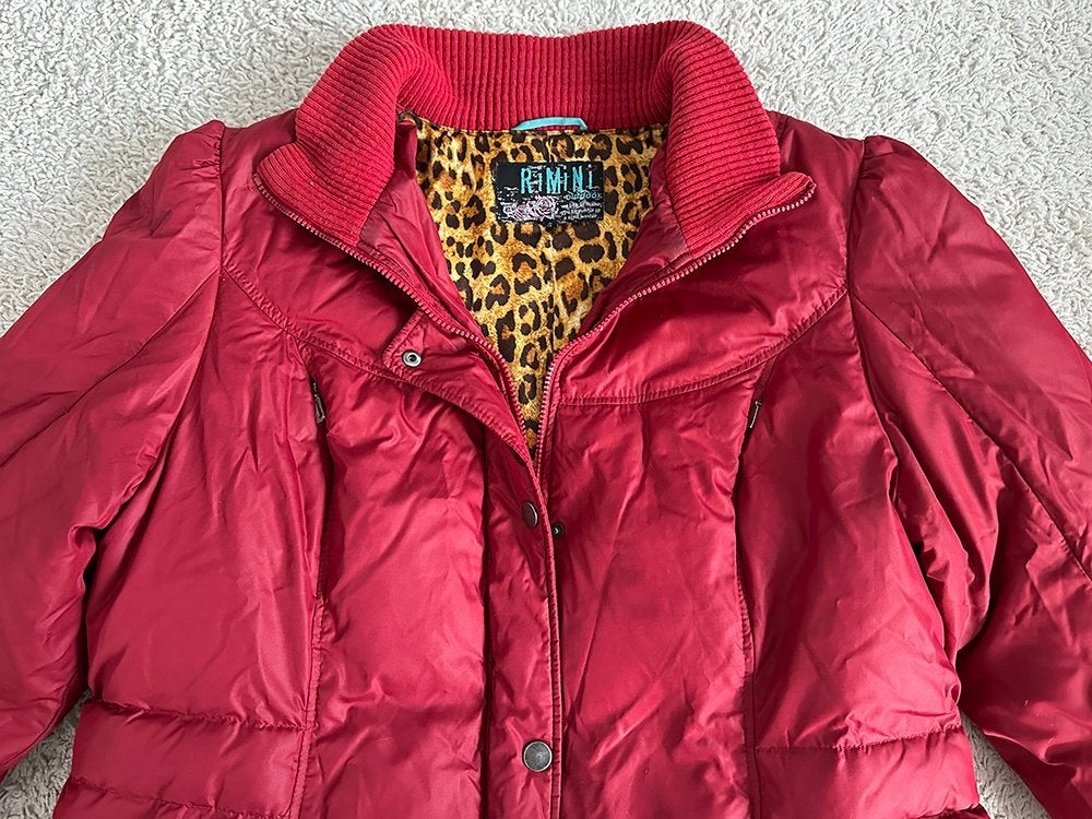 Mooie Warme Rimini Donsjas (Maat 5/L) € 65,-, Maat 42/44 (L), Ophalen of Verzenden, Zo goed als nieuw, Rimini Outdoor