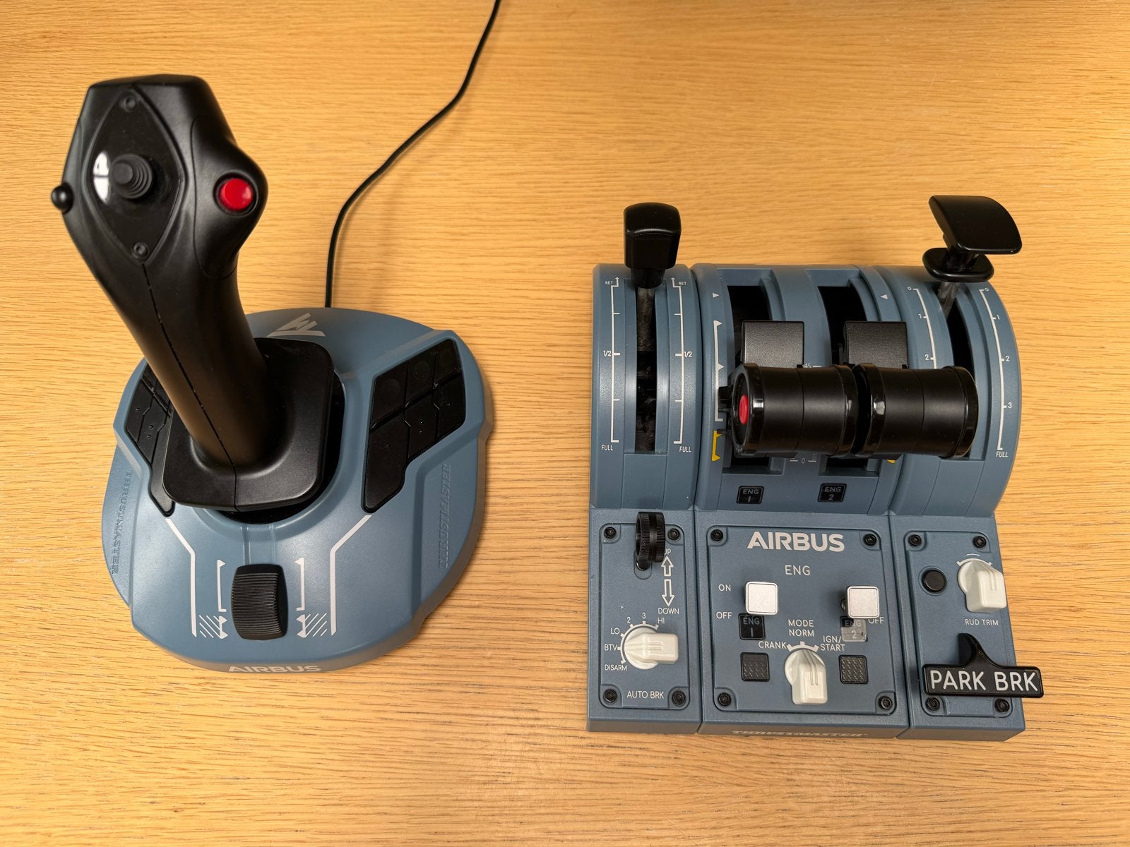Thrustmaster TCA Captain Pack x Airbus edition, Ophalen of Verzenden, Overige merken, Zo goed als nieuw