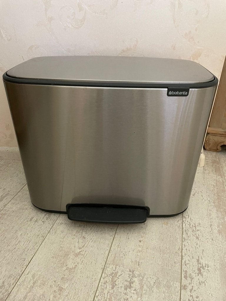 Afvalbak Brabantia, Ophalen, Overige materialen, Gebruikt, Met pedaal