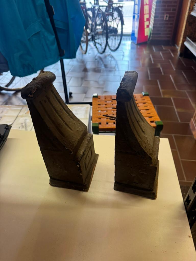 2 houten ornamenten (Nr: 2230), Ophalen, Nieuw