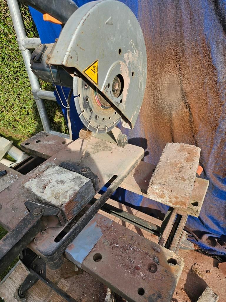 Steenzaagmachine kan ook als metaalzaagmachine gebruikt AEG, Ophalen of Verzenden
