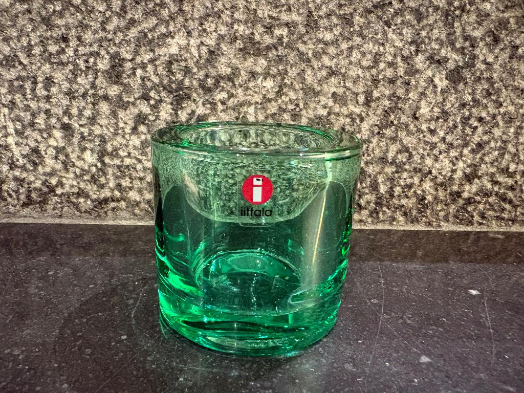 Iittala Kivi lightgreen, Overige materialen, Gebruikt, Ophalen of Verzenden, Groen
